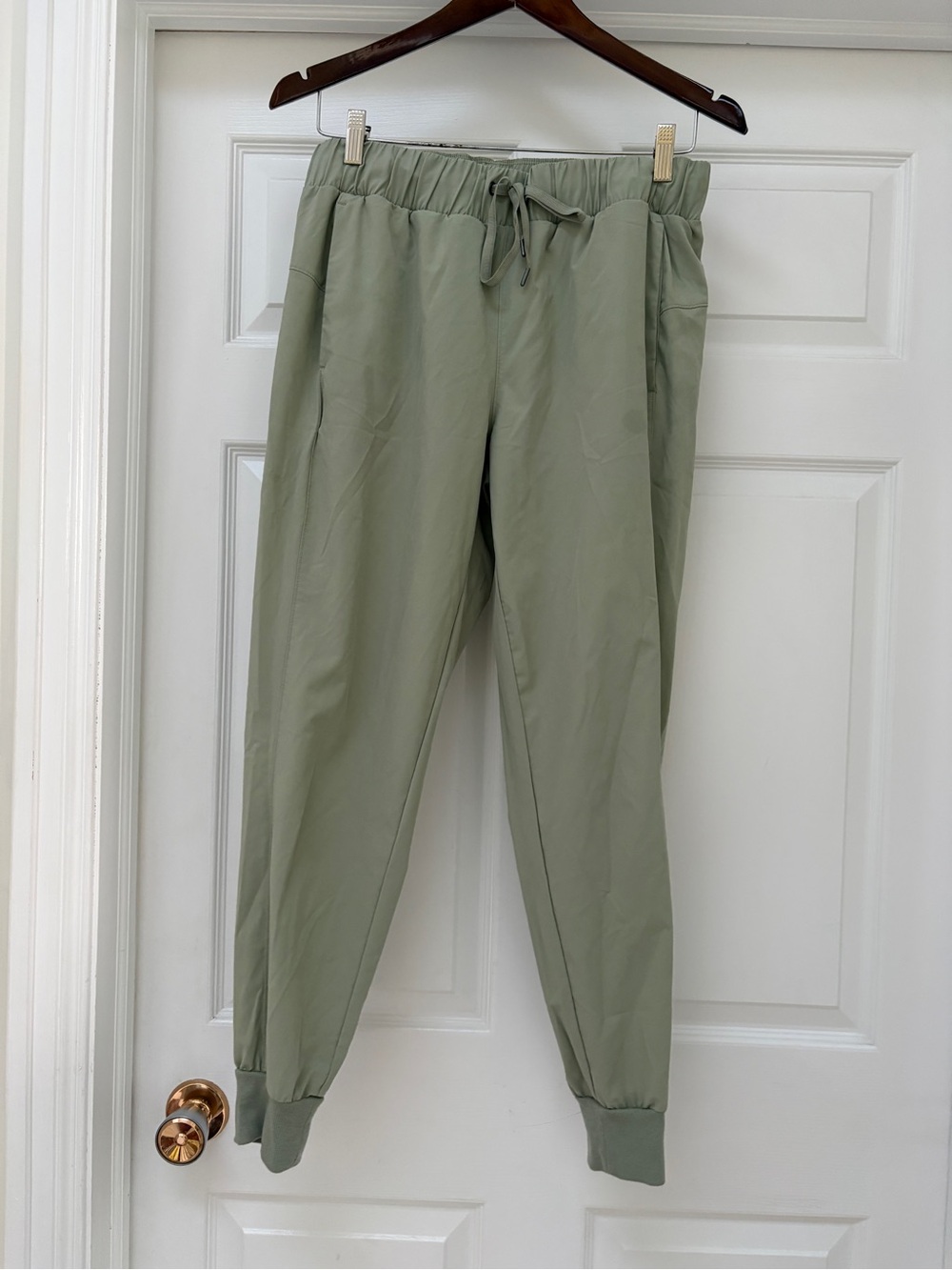 Athletic Works Sage Green Drawstring Jogger Pants